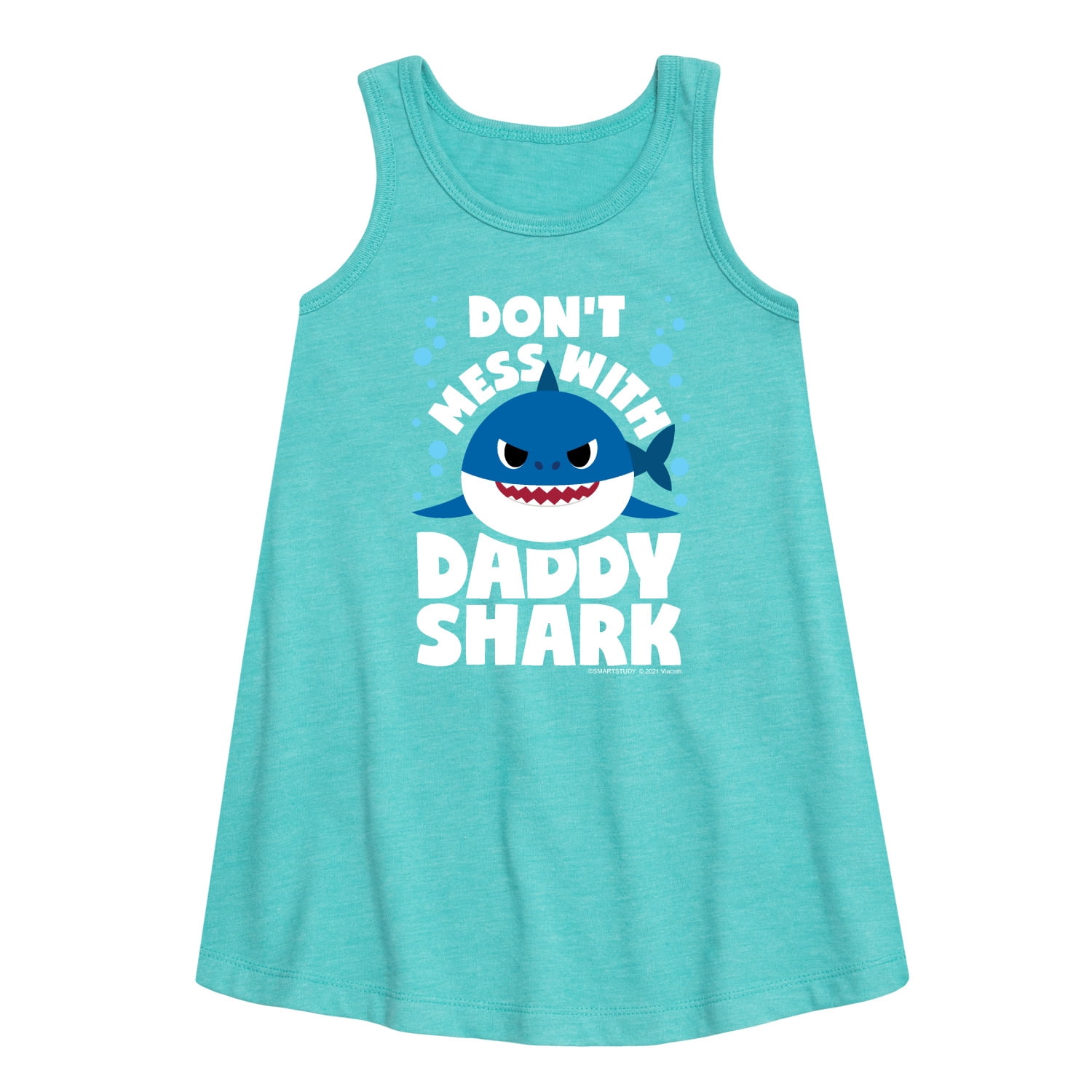 Baby Shark - Don't Mess With Dadday Shark - Toddler and Youth Girls A