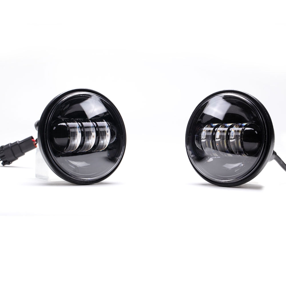 New 7/" Led Projector Daymaker Headlight /& Passing Lights For Harley Touring Blac