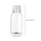 thumbnail image 5 of ColoMX Botellas de agua de leche de plástico de 10 piezas 350 ml botellas de bebida de yogur de jugo transparente, 5 of 7