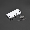 thumbnail image 2 of Guitar Replacement Parts Guitar Tailpiece Electric Guitar Silver Metal Sound Quality Improvement 1 Set, 2 of 5