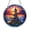 Acrylic 3.5 Inch, variant on Castle Architecture Stained Glass Suncatcher – Scenic Window Art