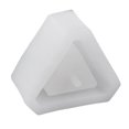 thumbnail image 1 of Forma De Triángulo Macetero De Hormigón Hecho Artesanía Decoración para hogar Geometría Cemento , 3.74 X 3.35 X 3.35 P Gloria Molde para hacer velas, 1 of 9