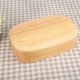 thumbnail image 4 of Picnic Box-Wooden Lunch Box Food Storage Container School Picnic Square Bento Box, 4 of 7