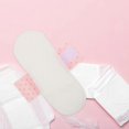 thumbnail image 3 of 3pcs Cotton Menstrual Pads Skin-friendly Feminine Pads Women Absorbent Sanitary Pads, 3 of 4
