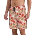 thumbnail image 2 of Naloa Dragonfly Mushroom Men's Beach Shorts, Surfing shorts, Swim trunks, Quick Dry Swim Trunks for Surfing Beach Fun - 3X-Large, 2 of 9