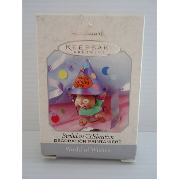 Hallmark Keepsake Spring Ornament Birthday Celebration 1999