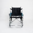 thumbnail image 2 of Silla de Ruedas Standar Wellpro + Cojin de Espuma de Memoria Cuadrado Wellpro, 2 of 9