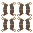 thumbnail image 1 of RANSOTO RZR 1000 Pastillas de freno de metal sinterizado 4 juegos delanteros y traseros compatibles con RZR XP 1000 EPS 2014 2015 2016 2017 2018 2019 2020, 1 of 5