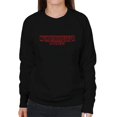 thumbnail image 1 of Stranger Things Curiosity Door Women's Sweatshirt, 1 of 3