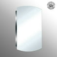 thumbnail image 3 of Stainless Steel Medicine Cabinet 24" Wall Mount w/Mirror Organizer Medicine Cabinet Shelf Brushed Stainless Steel Medicine Cabin Renovators Supply, 3 of 10