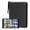 Black (Plain Weave), variant on Threns Trading Card Binder, 9 Pocket Card Binder Holds 540 Cards with Double-Sided Sleeves, Premium Zipper Top Loader Card Collection Album, PU Card Folder Holder for MTG, TCG, Baseball, Sports Cards