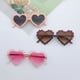 thumbnail image 5 of Bonitas gafas de sol de moda coreana con forma de corazón para niños, gafas de sol kawaii para niños y niñas, pequeñas gafas de dibujos animados frescas, 5 of 6