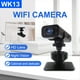 thumbnail image 2 of WK13 Mini Cámara de Vigilancia Wifi Seguridad del Hogar Cámara Inalámbrica de Audio para Interiores y Exteriores Monitor de Protección de Vídeo HD, 2 of 8