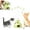 D, variant on Interactive Cat Toys Tumbler Balance Car Beetle Indoor Cat Toys Snack Dispenser for Kittens Exercise and Boredom Relief Pet Supplies
