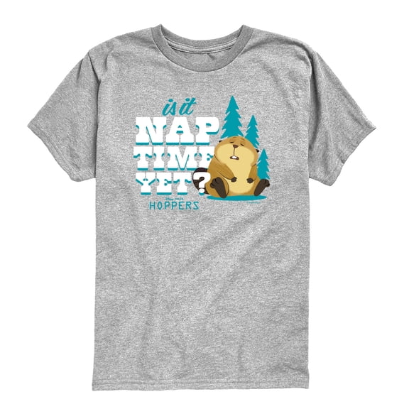 Hoppers - Is It Nap Time Yet Loaf Toddler Short Sleeve Graphic T-Shirt