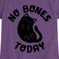 thumbnail image 3 of Instant Message - No Bones Today Melty Cat - Toddler And Youth Girls Short Sleeve Graphic T-Shirt, 3 of 6