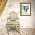 thumbnail image 3 of Allante, Marc 14x18 Gold Ornate Wood Framed with Double Matting Museum Art Print Titled - Caeli, 3 of 4