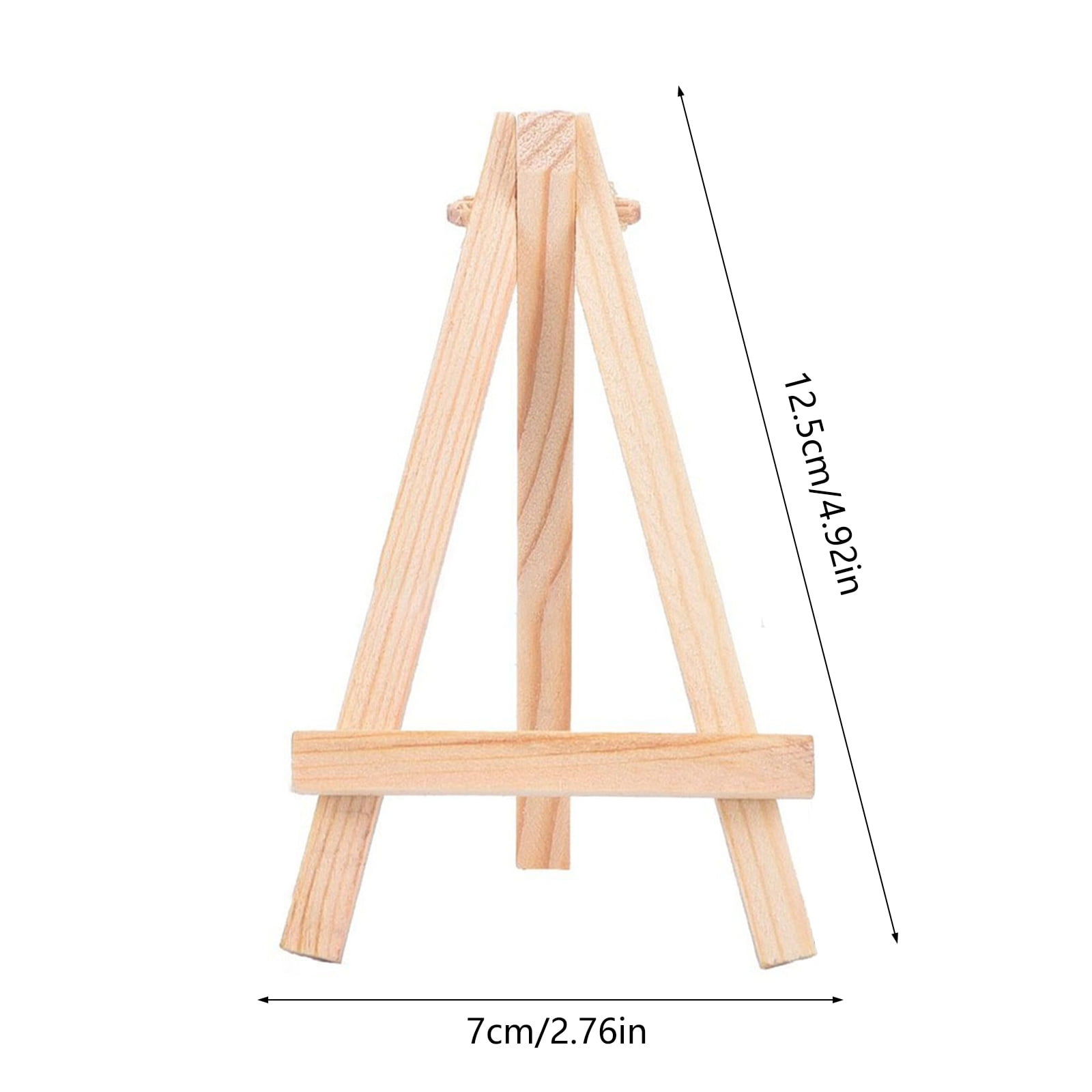 20 Pcs Small Easel Easels Small Table Easels Triangles Stand Easel Picture Frame Holder for Desktop Painting Photos