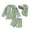 swimsuit 70#Green, variant on WAYUTE Toddler Baby Boys Long Sleeve Swimsuit Striped Rash Guard Trunks Bathing Suit Swimwear with Hat 3 Piece Water Activities