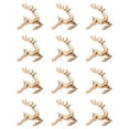 thumbnail image 1 of 12x Servilleteros de Reno Servilleteros Adorno de Mesa de Comedor Rústico Moderno Servilleteros Hebillas para Banquetes Navideños Reuniones Familiares, 1 of 7