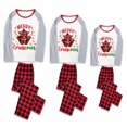 thumbnail image 2 of LuLiaMenton Christmas Pajamas, Merry Cruisemas Print, Red Plaid Matching PJs, Plus Sizes, Womens 2XL, 2 of 5