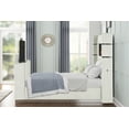 thumbnail image 6 of Lavish Modern Style Queen Bed with Fireplace and TV Stand made with Wood- Beige, 6 of 11