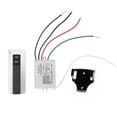 thumbnail image 2 of Transmisor receptor de interruptor de control remoto de lámpara inalámbrica de 220 V 1 relé Ndcxsfigh Para estrenar, 2 of 7