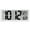 White, variant on CIYISON 14'' LCD Digital Clock With Backlight, Temperature And Date Easy To Read Clocks