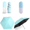 thumbnail image 3 of 1pc Quality Capsule Mini Pocket Umbrella Clear Windproof Folding Umbrellas Compact Rain Umbrella, 3 of 5