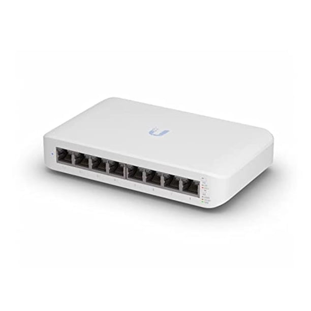 Switch Ubiquiti UniFi Lite 8 PoE 8 puertos Gigabit 4 PoE+ Blanco