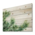 thumbnail image 2 of Designart 'Close Up Pine Tree Branches' Traditional Print on Natural Pine Wood, 2 of 5