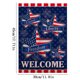 thumbnail image 3 of ¡Rebajas de Liquidación!, Nueva bandera de jardín del Día de la Independencia de doble cara de lino para decoración de patio al aire libre Akmoler, 3 of 9