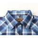 thumbnail image 3 of Camisa COEVALS CLUB para hombre, estilo vaquero, a cuadros, color azul, talla M, 3 of 7