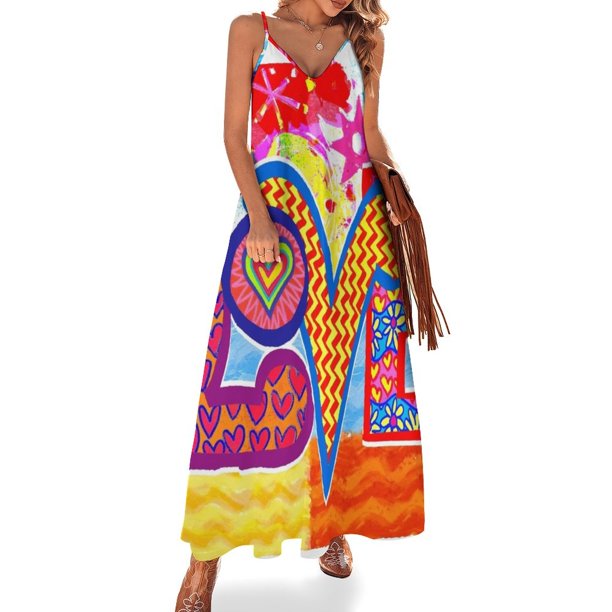LOVE 2 Vestido sin mangas vestidos para mujer vestido mujer verano vestido para mujer Vestidos de fiesta