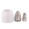 thumbnail image 2 of P80 Plasma Electrode Tip Nozzle 1.5 100Amp Plasma Cutting Torch Consumables Accessory 70Pcs, 2 of 7