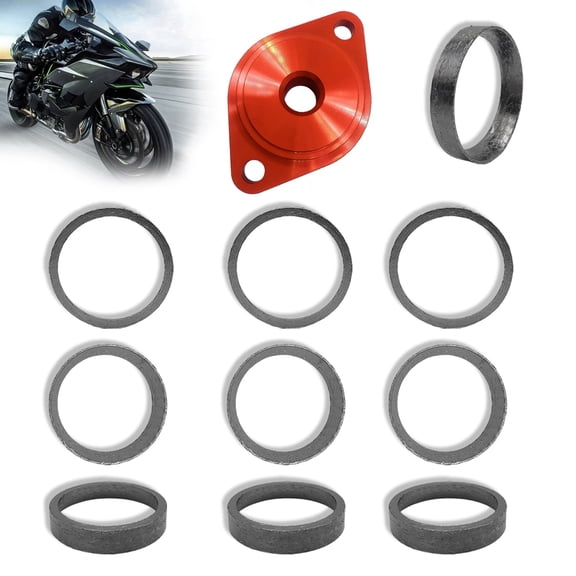Exhaust Seal Installer Tool & Tapered Gasket Kit for Harley Dyna Softail Touring Sportster 1984-2023
