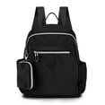 thumbnail image 2 of PULLIMORE Mini Backpack Women Nylon Small Backpack Purse Travel Shoulder Bag (Black), 2 of 8