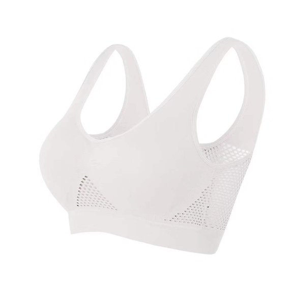 successthop Womens Sport Bras Plus Sizes Underwear Light Supportive Breathable Yoga Soft Comfortable Activewear