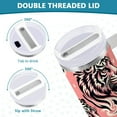 thumbnail image 5 of Cool Tiger Tumbler with Handle and Straw Insulated Travel Mug Reusable Stainless Steel Water Bottle 30 oz, 5 of 8