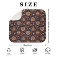 thumbnail image 4 of Pioneer Flower Floral Print Pattern Kitchen Dish Drying Mat 1 Pack, Ultra Absorbent Microfiber Drainer Mat, 16"x18", 4 of 6