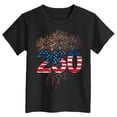 thumbnail image 5 of mgoYE 4th of July Shirt Girls Boys 250 Years American Anniversary Shirt 250th Anniversary Gifts for Girls Boys(Black,13-14 Years), 5 of 5