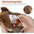 thumbnail image 2 of Flying Bird Cat Toy(Not a Flying Bird), Simulated Chirping Bird Cat Toy Flapping Wings, Rechargeable Interactive Flappy Birds, Cats Toys for Indoor Cats, 2 of 7