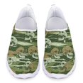 thumbnail image 1 of Doginthehole Graffiti Skull - Zapatos de malla de verano para mujer, zapatillas de deporte de alta calidad, zapatos informales antideslizantes para sala de estar, 1 of 5