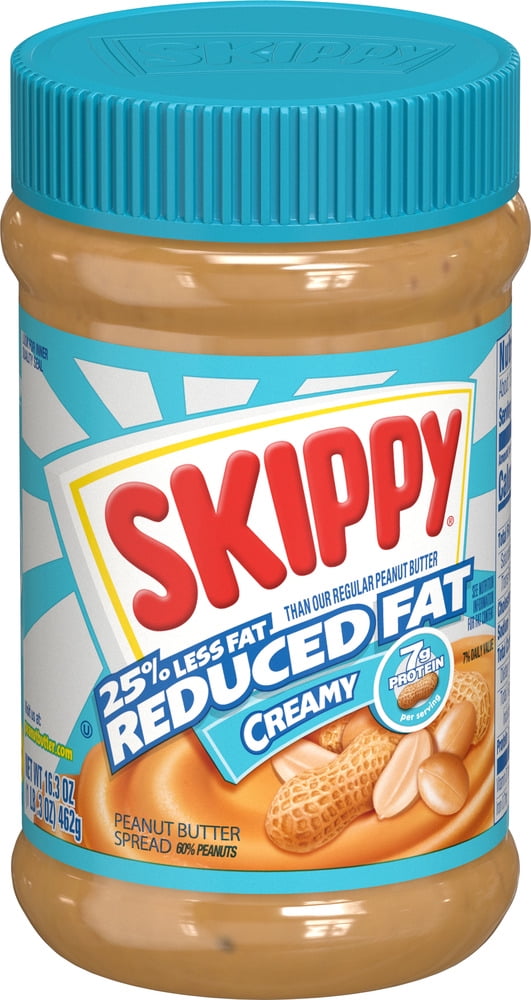 SKIPPY Creamy Reduced Fat Peanut Butter Spread 16.3 oz