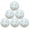 white, variant on vlrwzc 50Pcs 41mm Golf Training Balls Plastic Airflow Hollow With Hole Golf Balls Outdoor Golf Practice Balls Golf Accessories