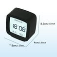 thumbnail image 4 of Unique Bargains Voice Control Clock White 3.1"L x 1.6"W x 3.3"H, 4 of 5