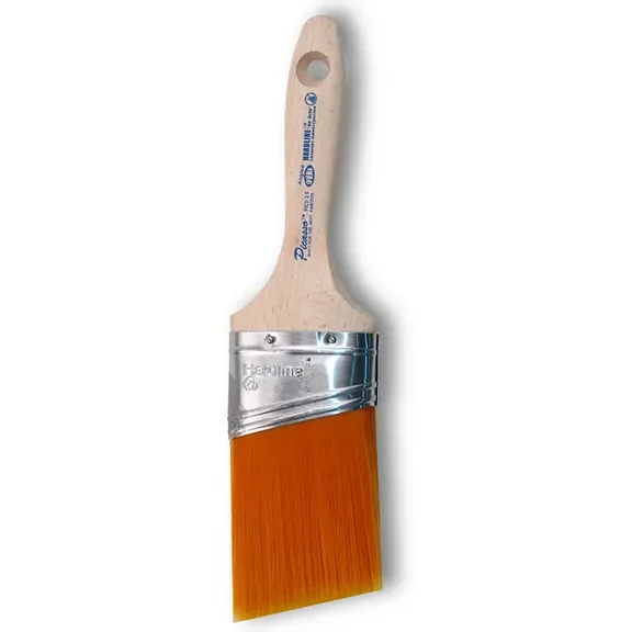 2-1/2" Proform Technologies PIC3-2.5 Picasso Hardline Angled Cut Beavertail Handle Paint Brush