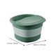 thumbnail image 3 of 1pc Pie de baño portátil Bañera de baño Pie plegable Spa Spak Basin Foot Water Basin Green, 3 of 5