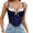 Blue, variant on Waist Trainer for Women Women's Sleeveless Mesh Lace Padded Fishbone Camisole Top Weight Loss Helper Black M