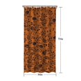 thumbnail image 5 of Halloween Floral Pumpkin Pattern Shower Curtain 36"x72" ,Bathroom Decorative Shower Curtains Set with 12 Hooks,Modern Waterproof Washable Shower Curtain, 5 of 6